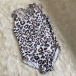 Kids leopard leotard size 6